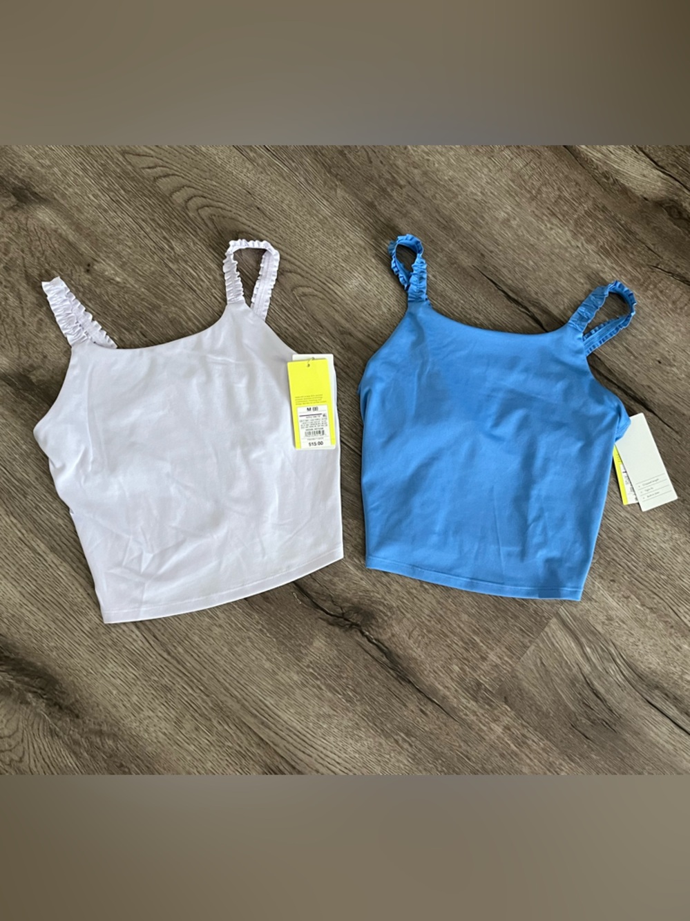 All In Motion Girls Ruffle Crop Tank Top Target - Picture 2 of 2